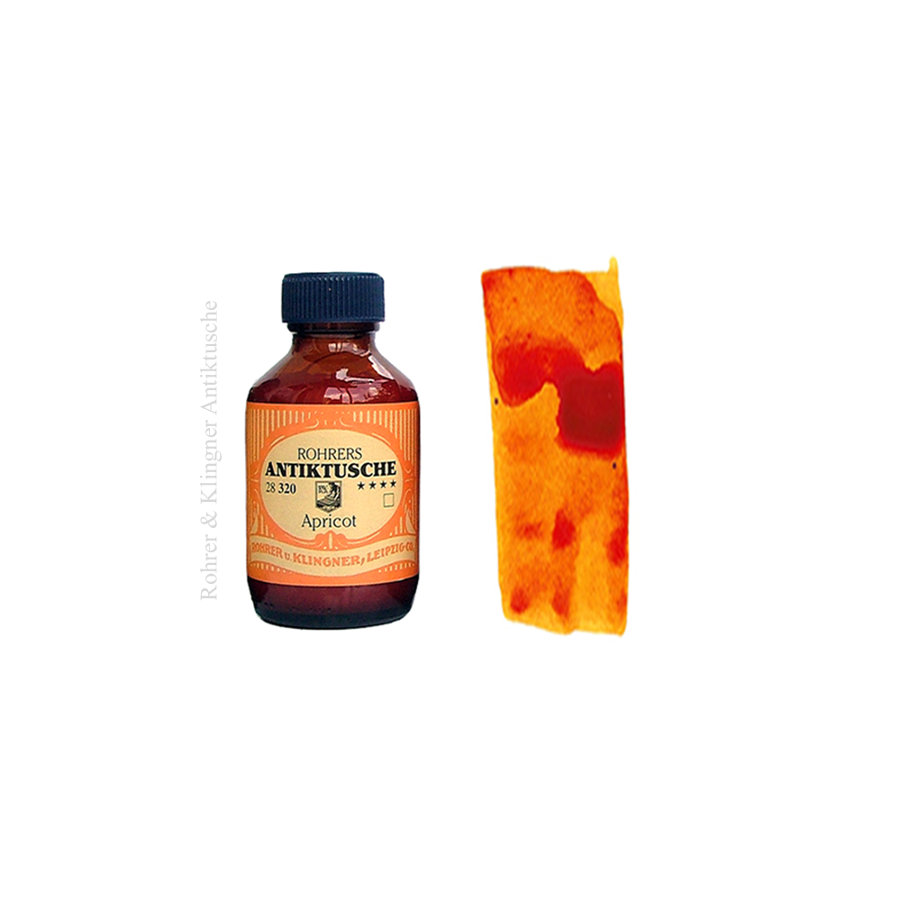 Antiktusche Apricot, pigment inkt * Rohrer & Klingner 