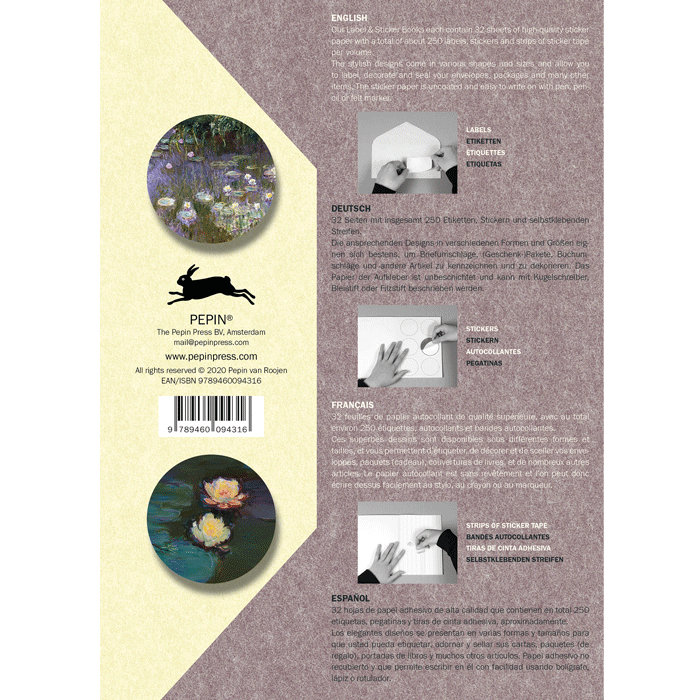 LST16 Claude * Labels, Stickers en Tape * The Pepin Press