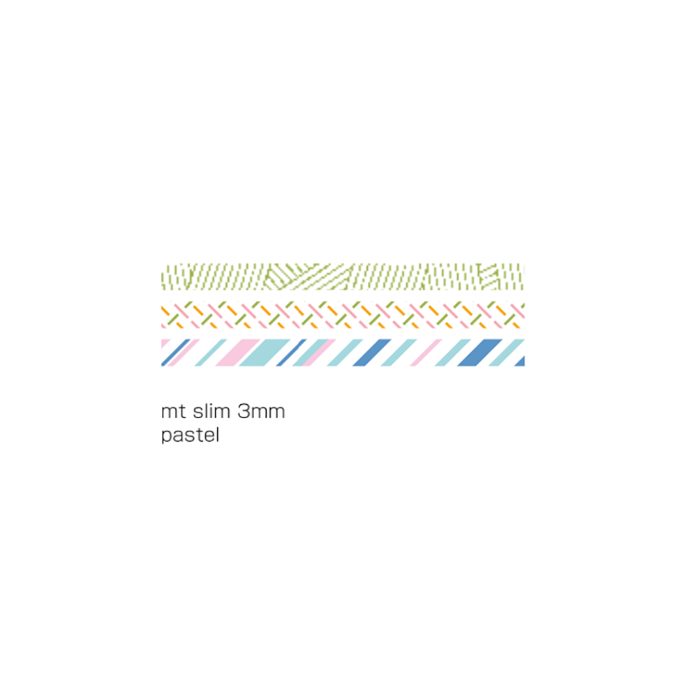 SLIM07 * Pastel * MT masking tape