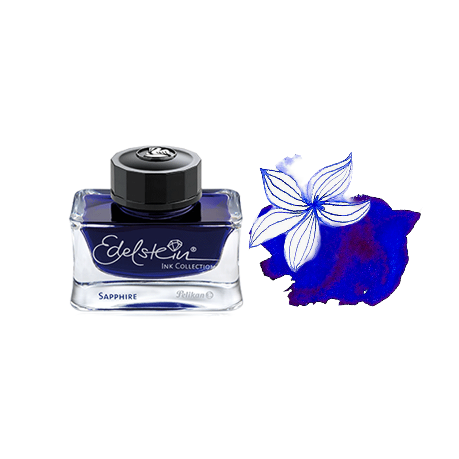 Edelstein Sapphire ink bottle * Pelikan