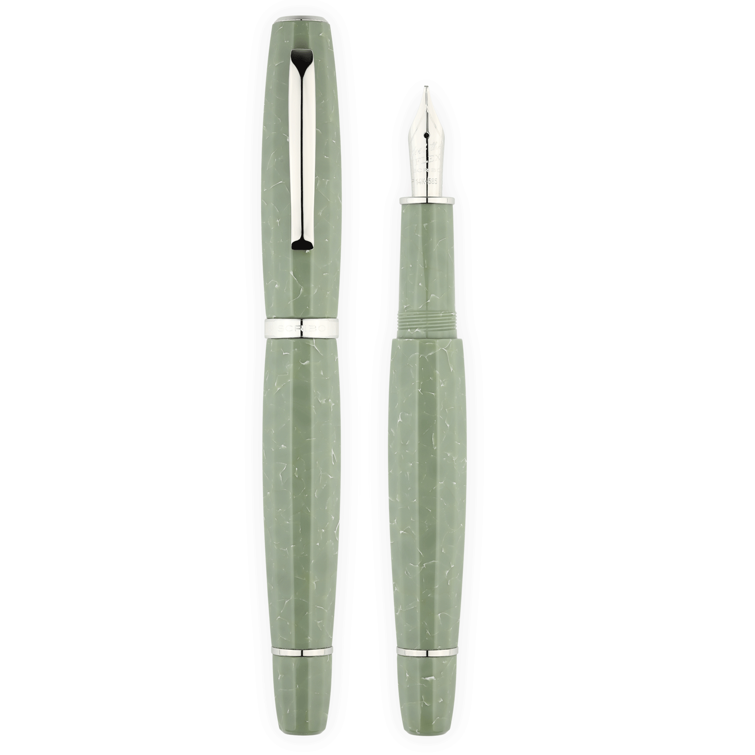 Feel Verde Antico fountain pen * Scribo - Scribo - Writing instruments ...