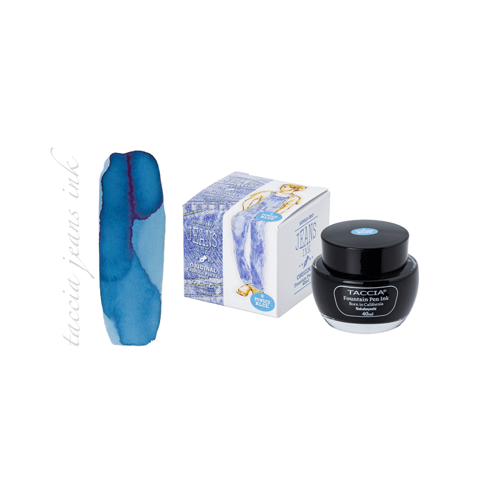 Taccia Jeans Powder Blue ink * TACCIA