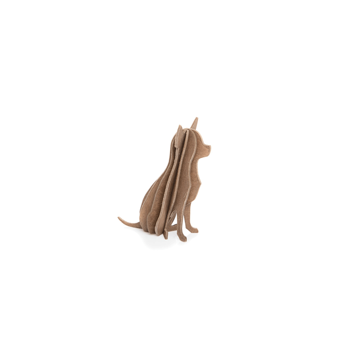 19. Chihuahua bruin * 3D puzzel kaart * LOVI