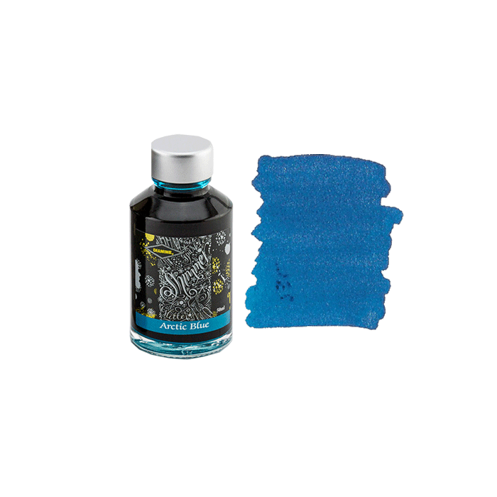 Arctic Blue shimmer inkt * Diamine