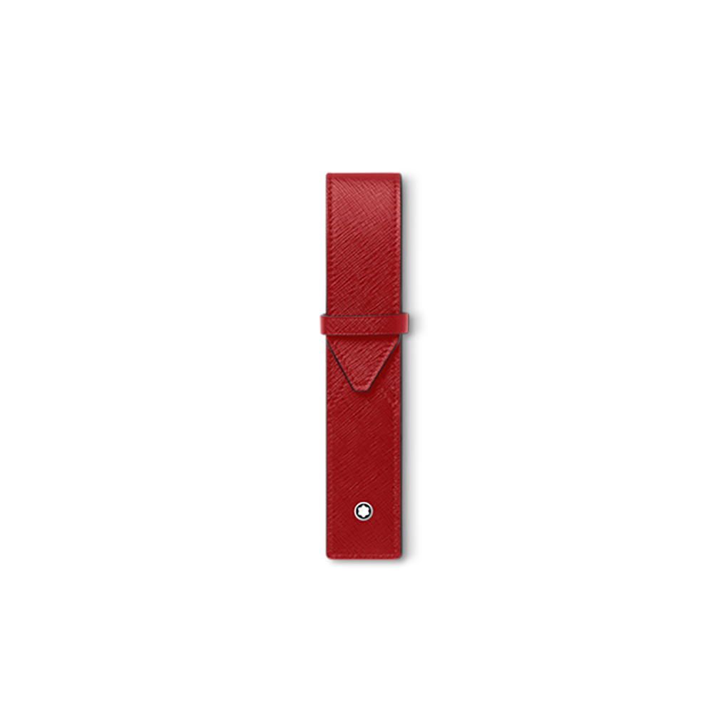 Sartorial pen pouch 1 pen red 130835 * Montblanc leather