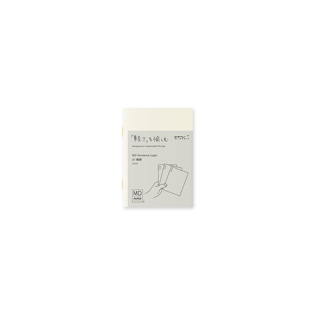 MD Light A7, tri-pack schriftjes, gelijnd * Midori
