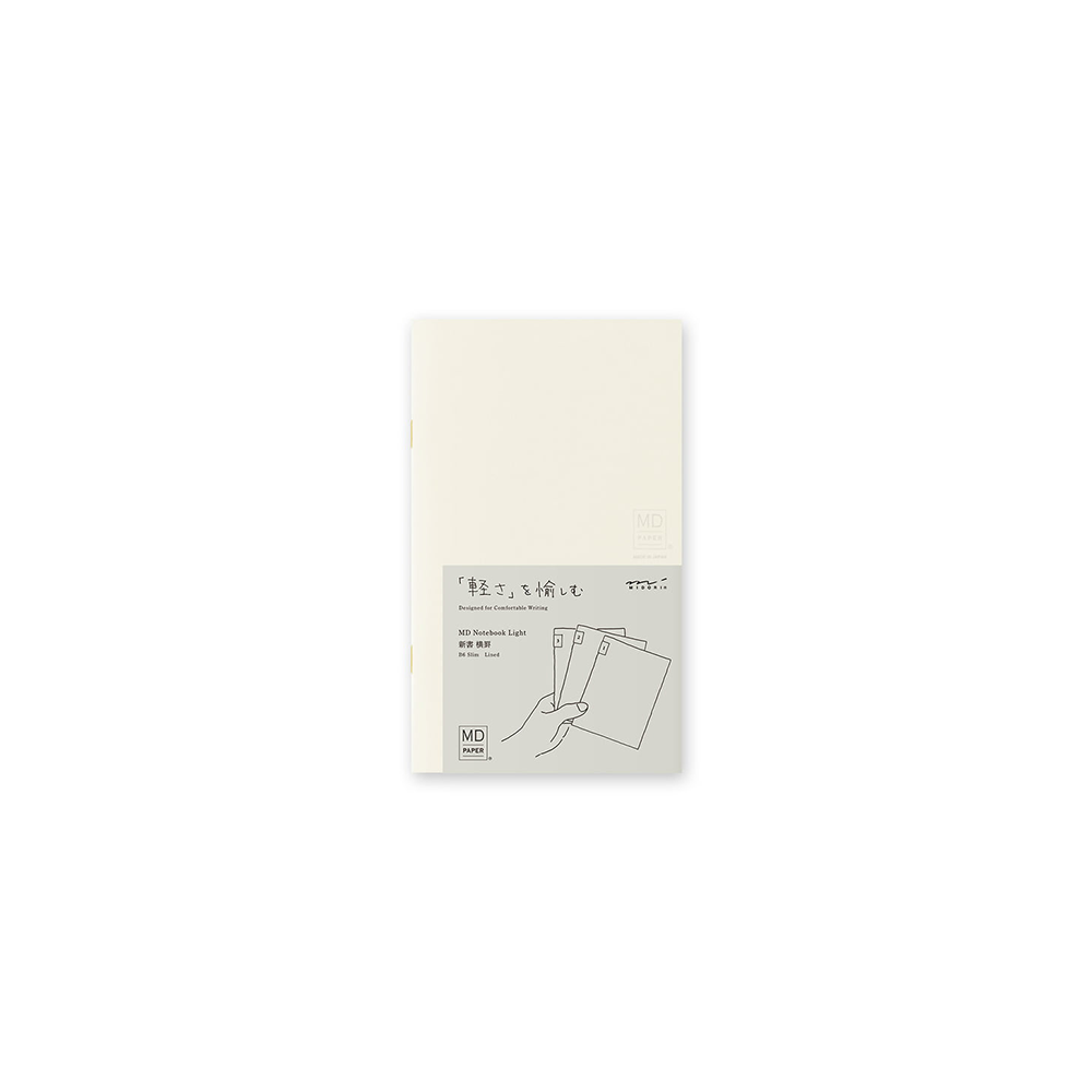 MD Light B6,tri-pack schriftjes, gelijnd * Midori