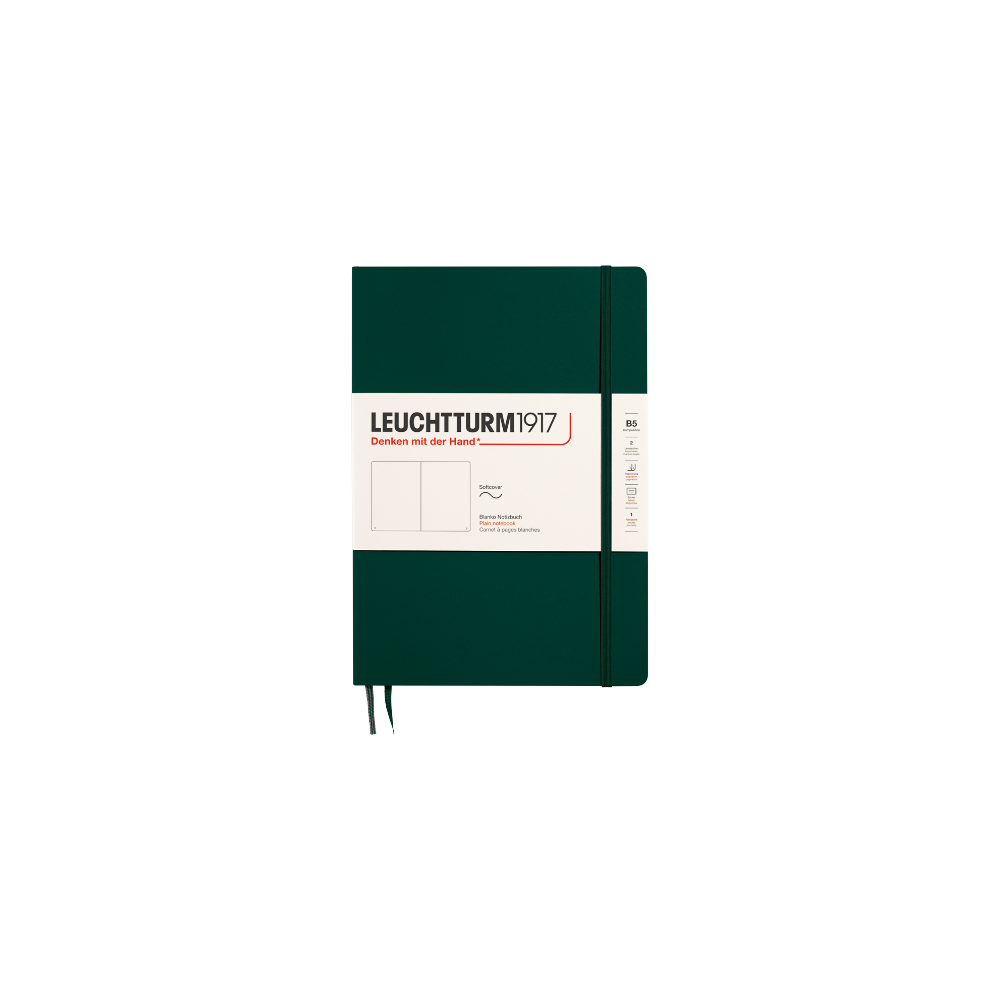 Notitieboek Composition B5, Softcover, Forest Green * Leuchtturm1917