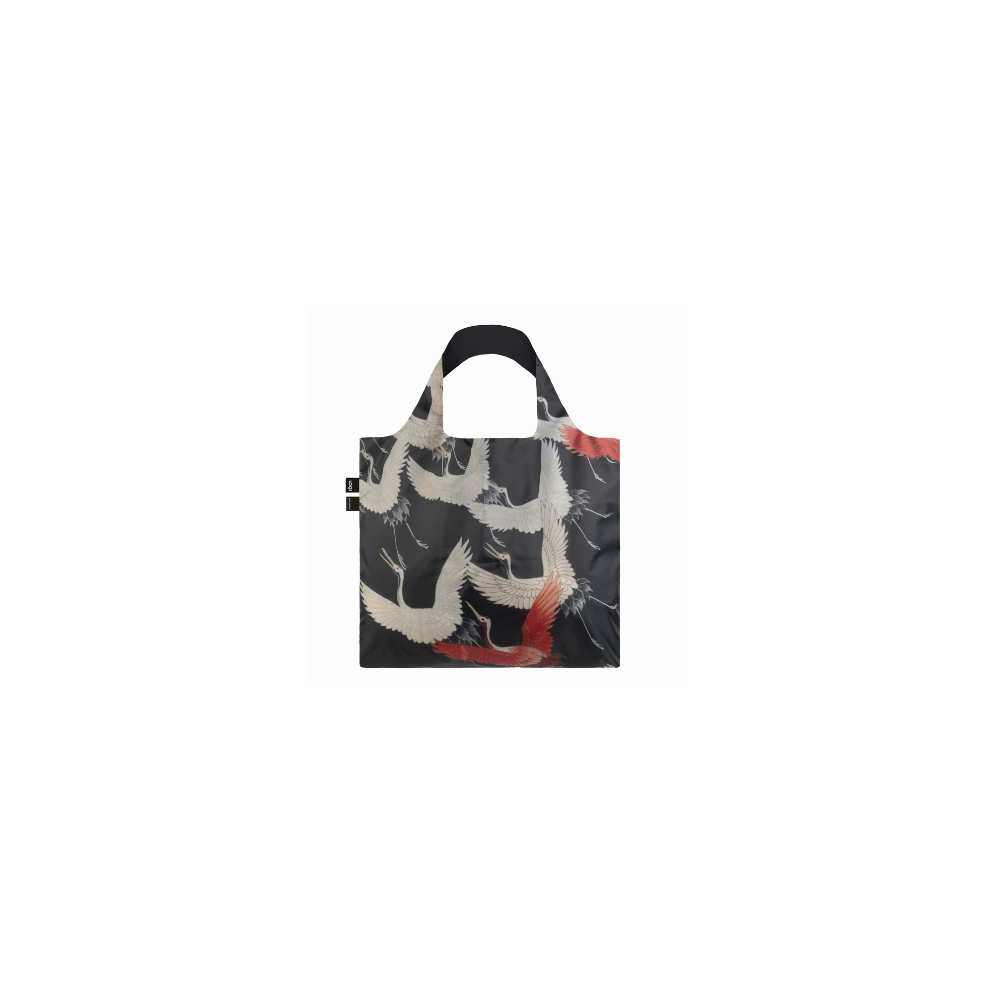 05. Furisode with a Myriad of Flying Cranes, bag * Loqi recycled bag