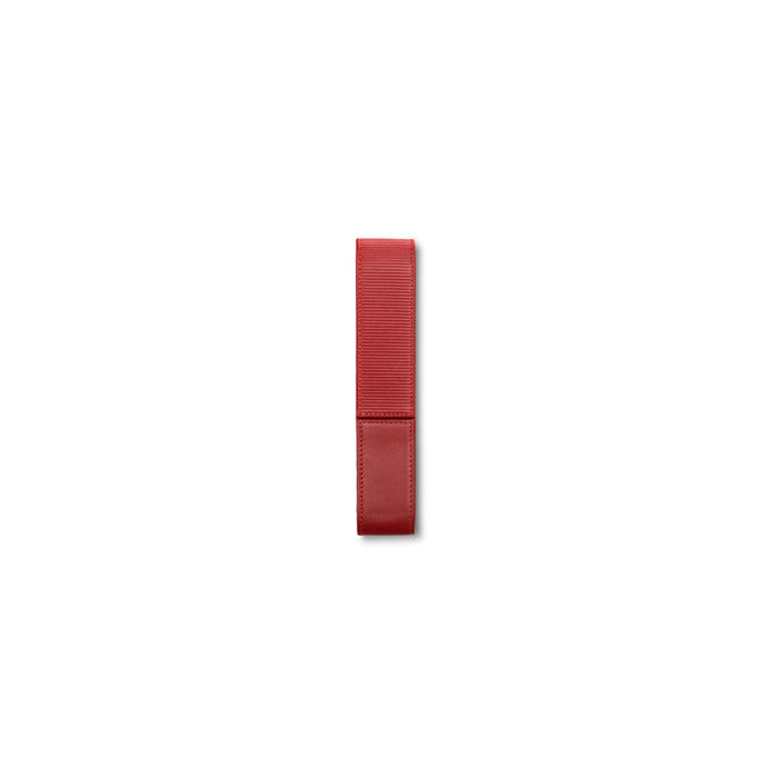 Lamy pen holder in red leather for 1 pen 