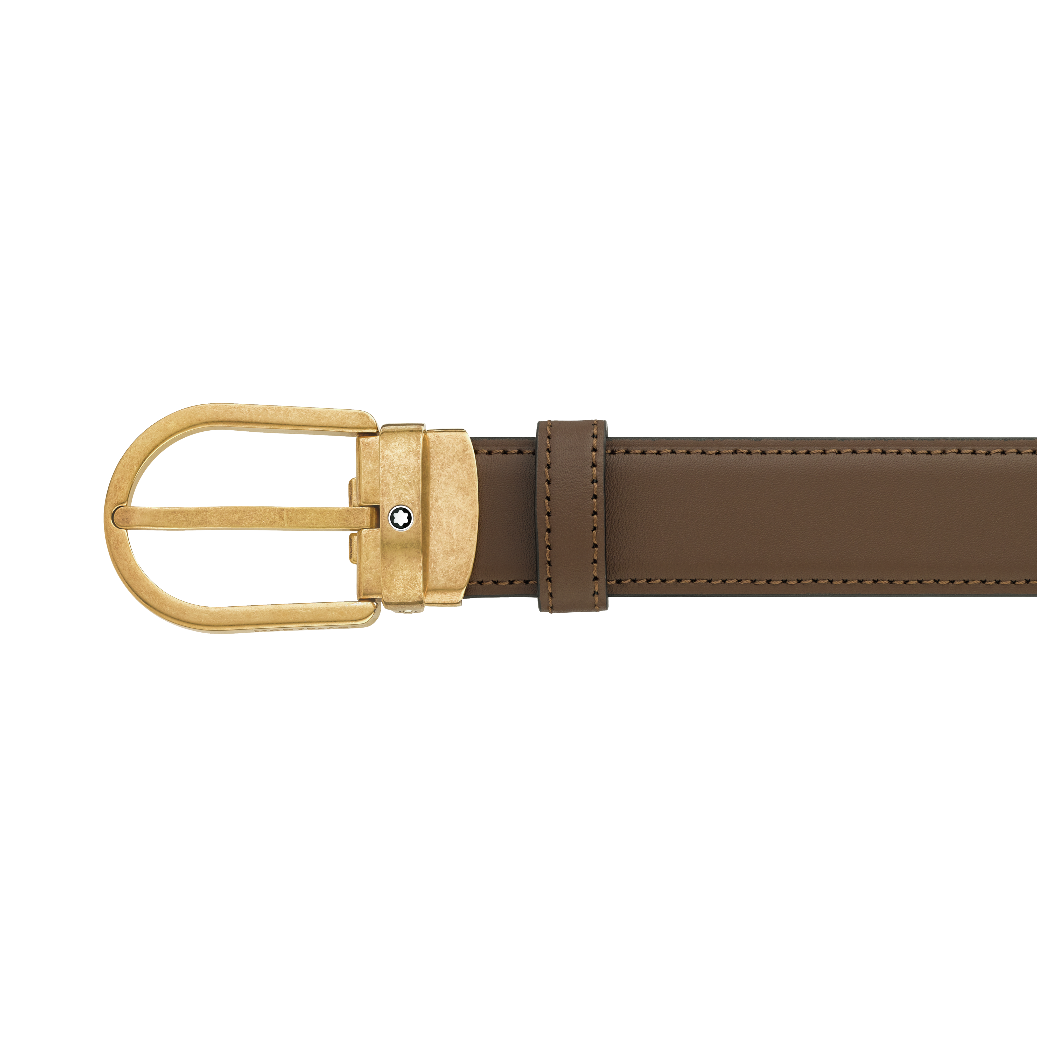 Montblanc belt 30mm, dark brown * 129424 * Montblanc