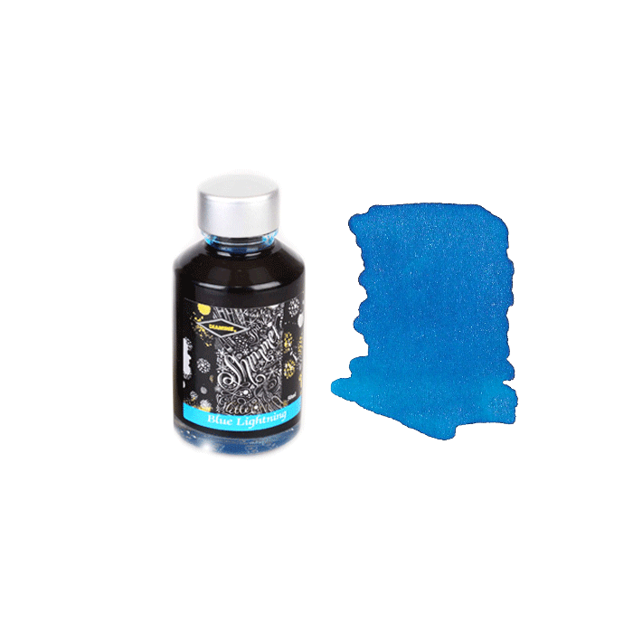 Blue Lightning shimmer ink * Diamine