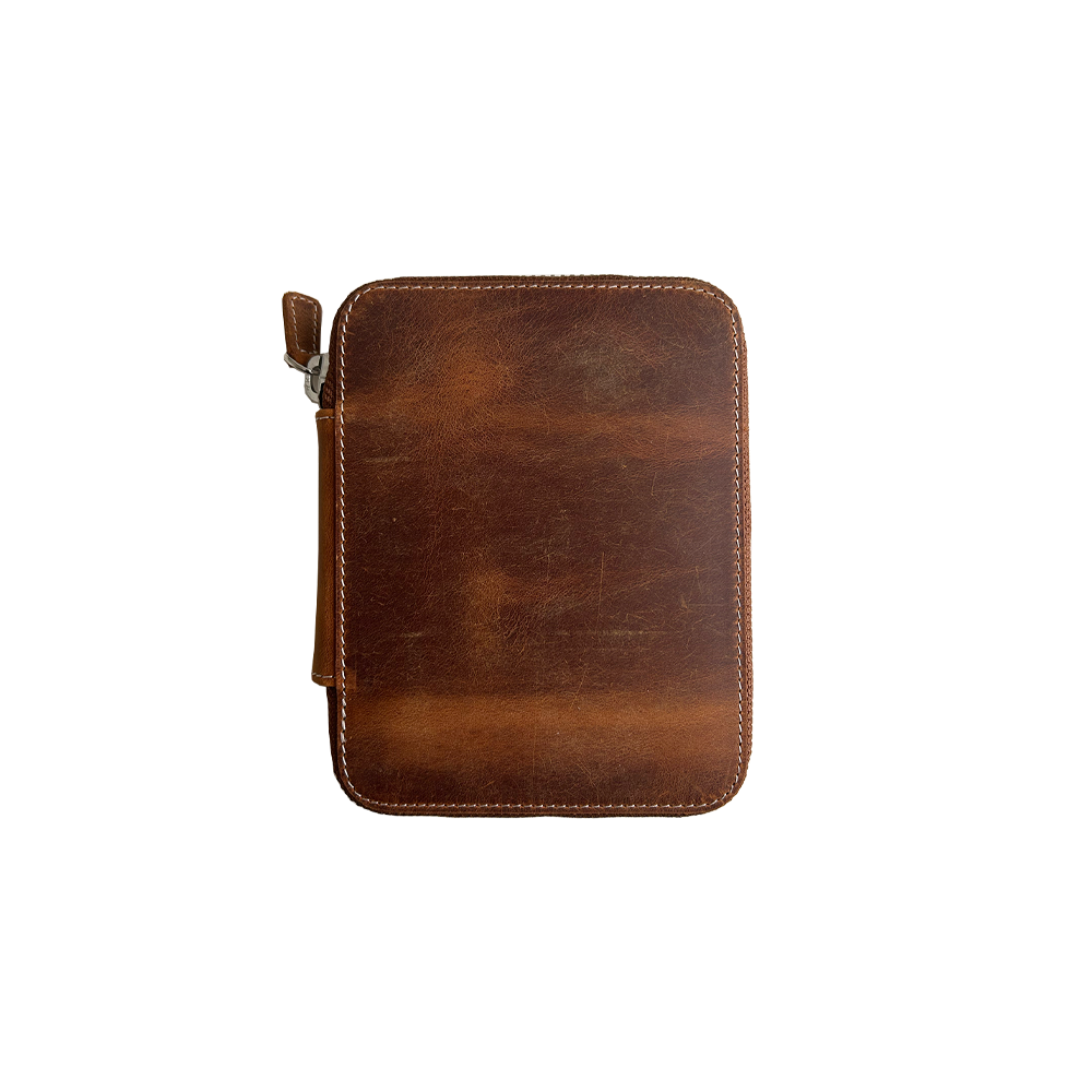 14 Pen Kaweco Crazy Horse Brown Pen Pouch * Galen Leather