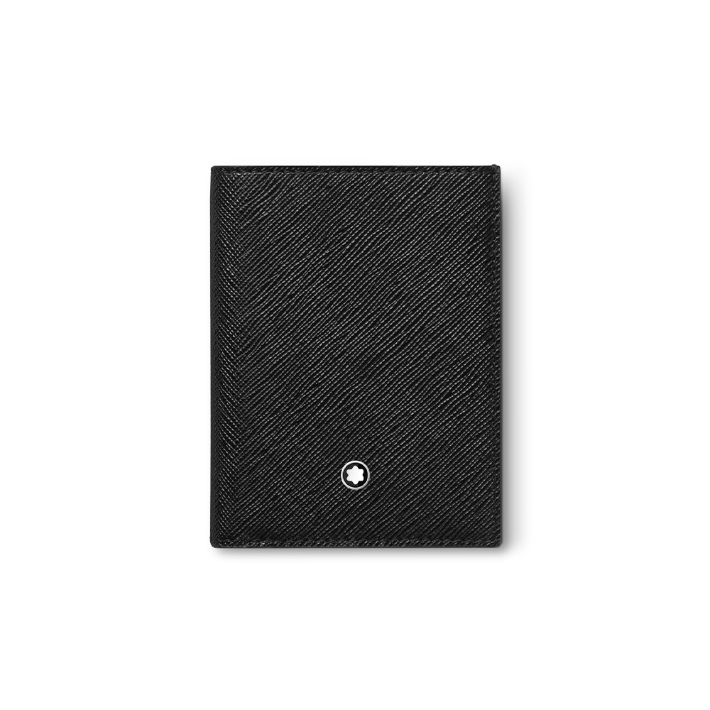 Sartorial Mini Wallet 4cc Black * 130321 * Montblanc Leather