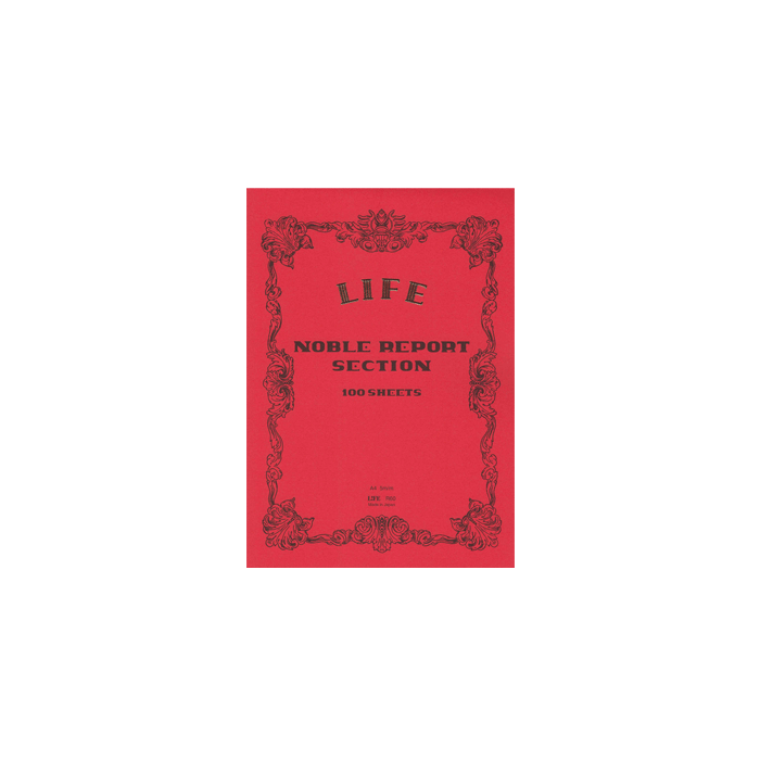 Life A4 Noble Report oranje * geruit