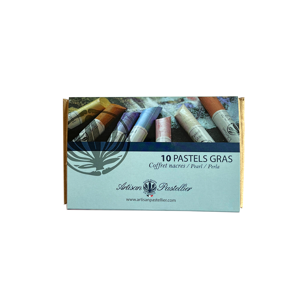 10 Oil pastels Pearl * Artisan Pastellier