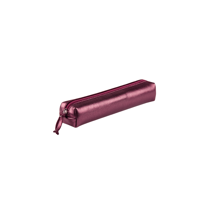 Cuirisé leather penpouch Burgundy * Clairfontaine