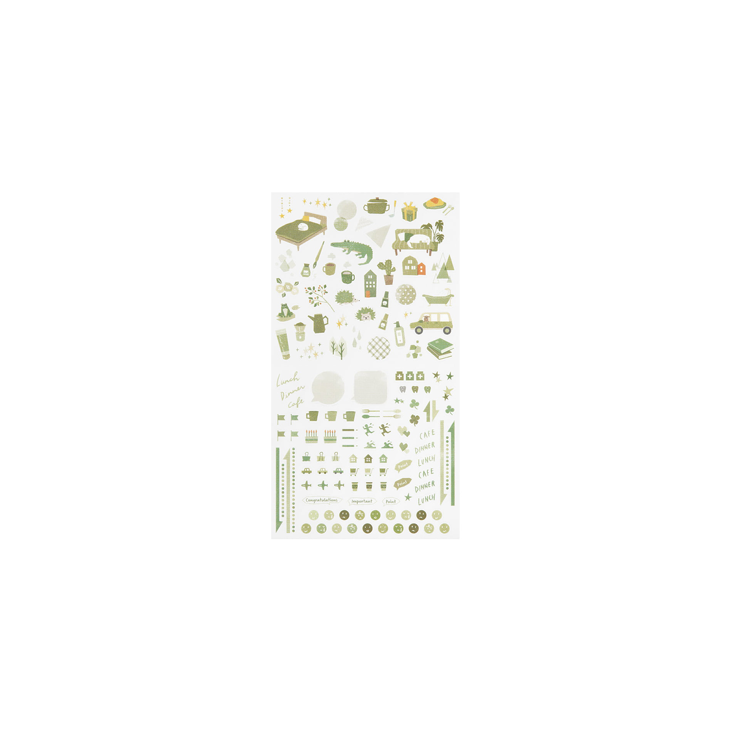 20. Stickers Color Moss Green* Midori