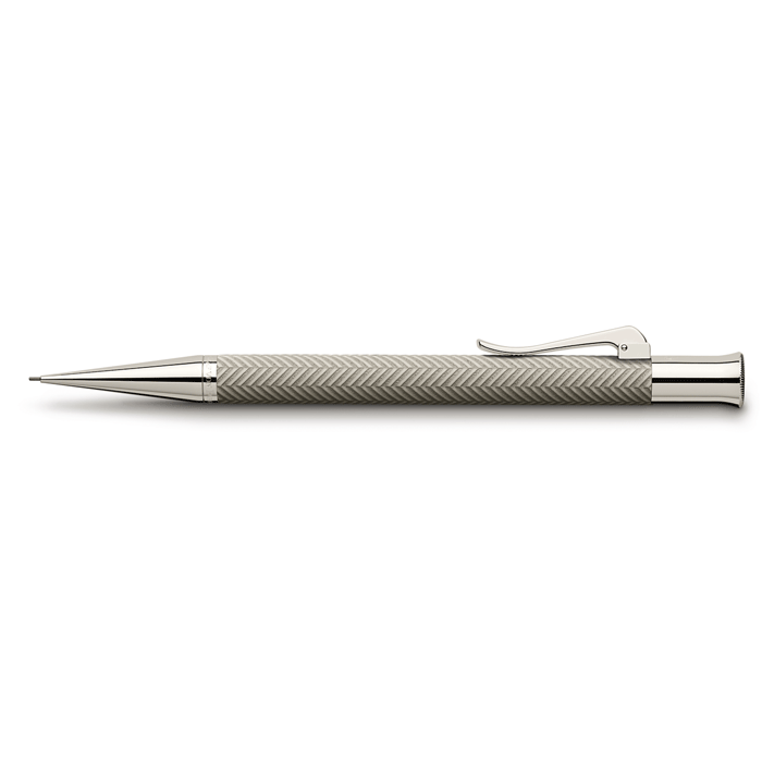 Guilloche Ciselé Light Grey mechanical pencil * Graf von Faber-Castell