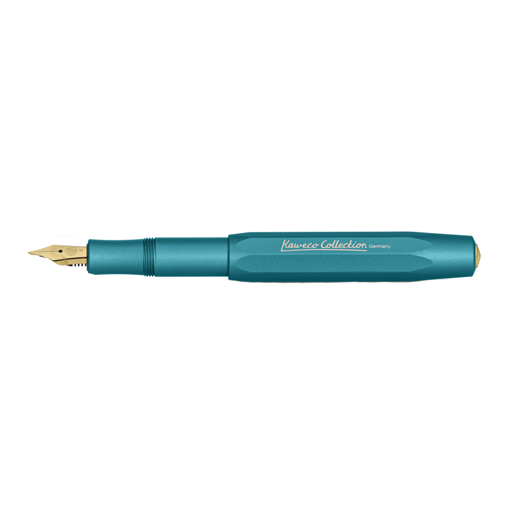 Sport Aluminium Iguana Blue Fountain Pen * Kaweco Collection
