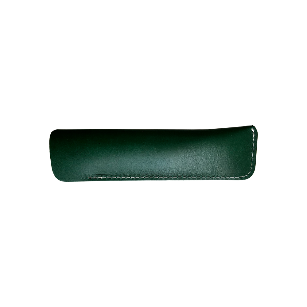 1 Pen Groen Pen sleeve* Galen Leather