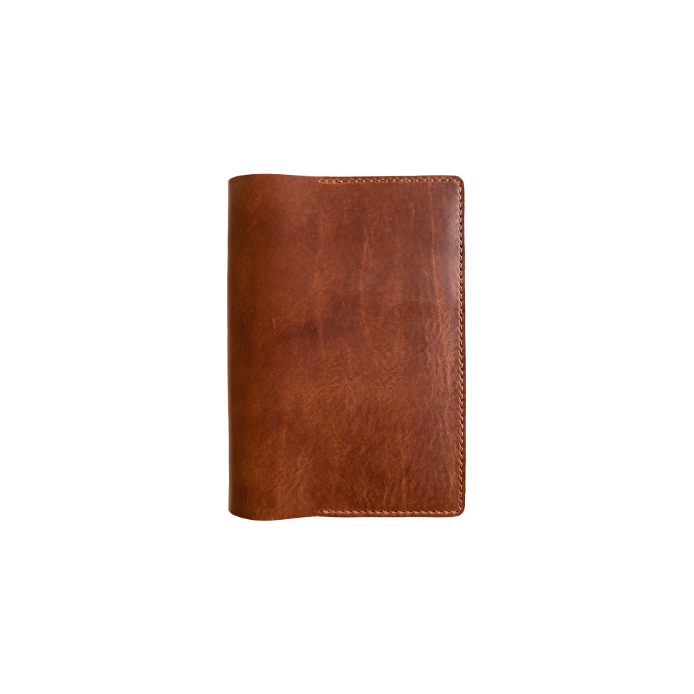4T. Hazelnut Hazelnut, leather book cover * Kron