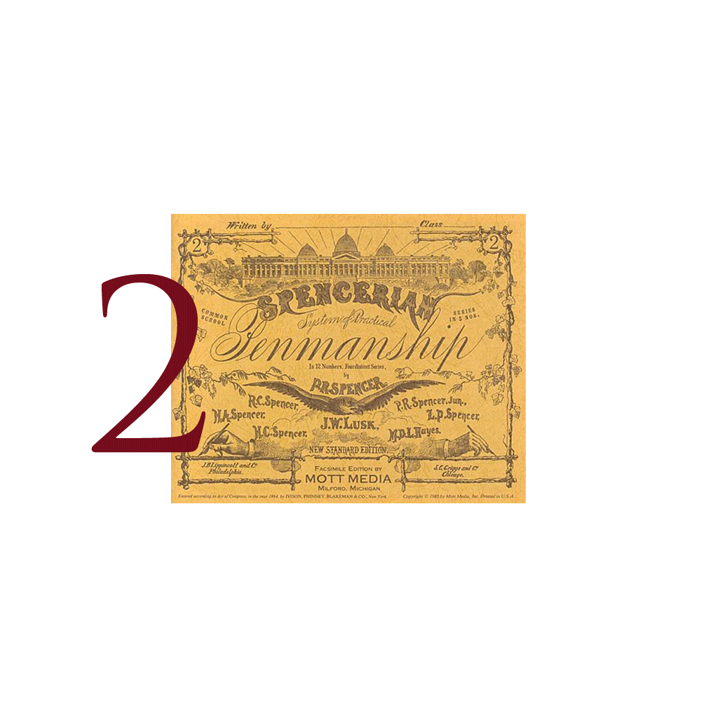 2. Spencerian Penmanship, oefenschrift 2 * Mott media