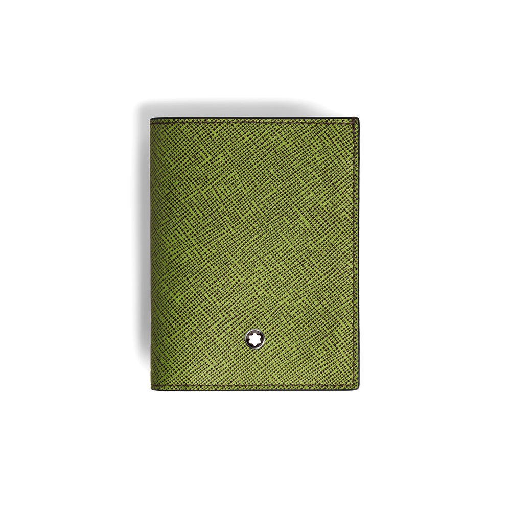 Sartorial Mini Wallet 4cc Green * 199355 * Montblanc Leather