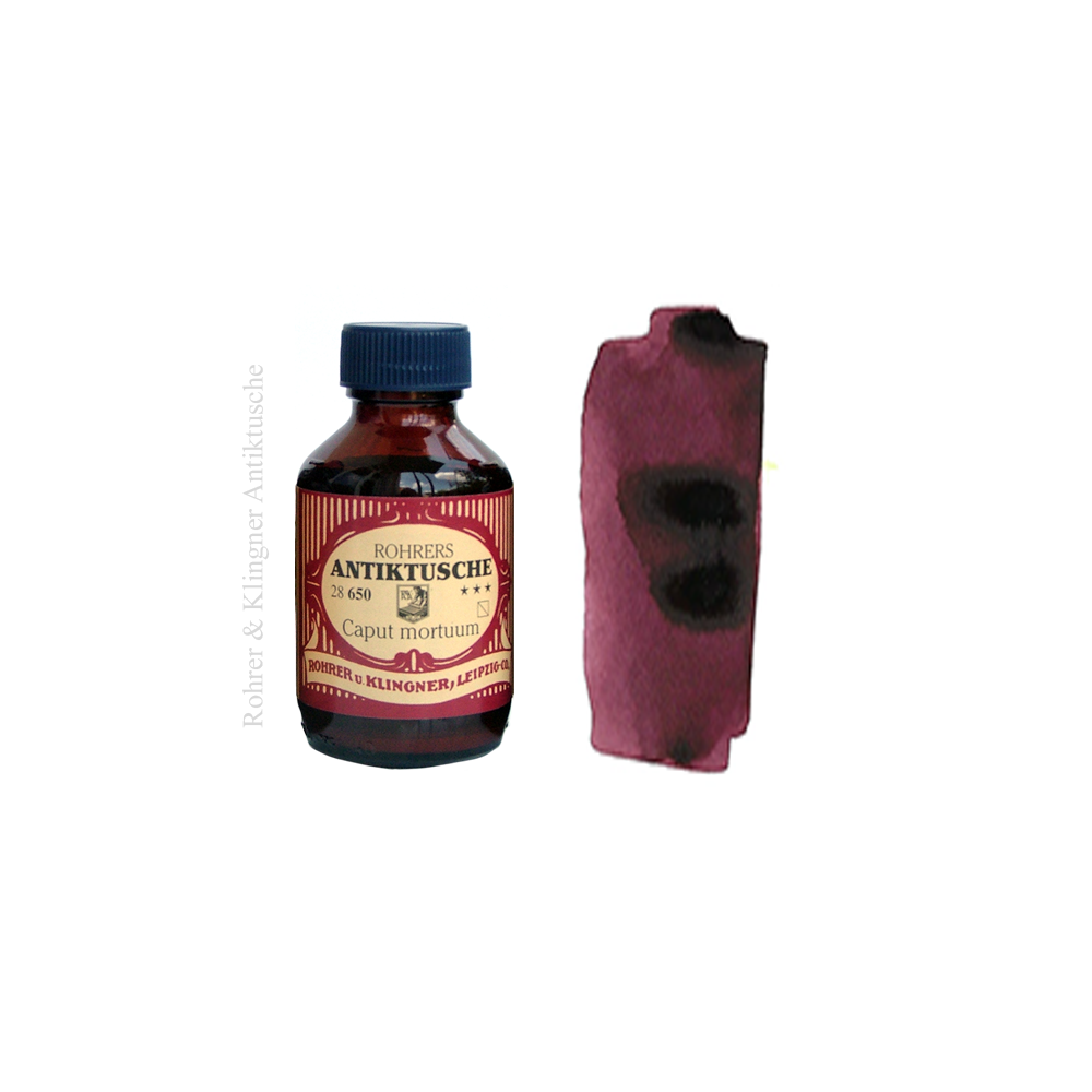 Antiktusche Caput Mortuum, pigment ink * Rohrer & Klingner 