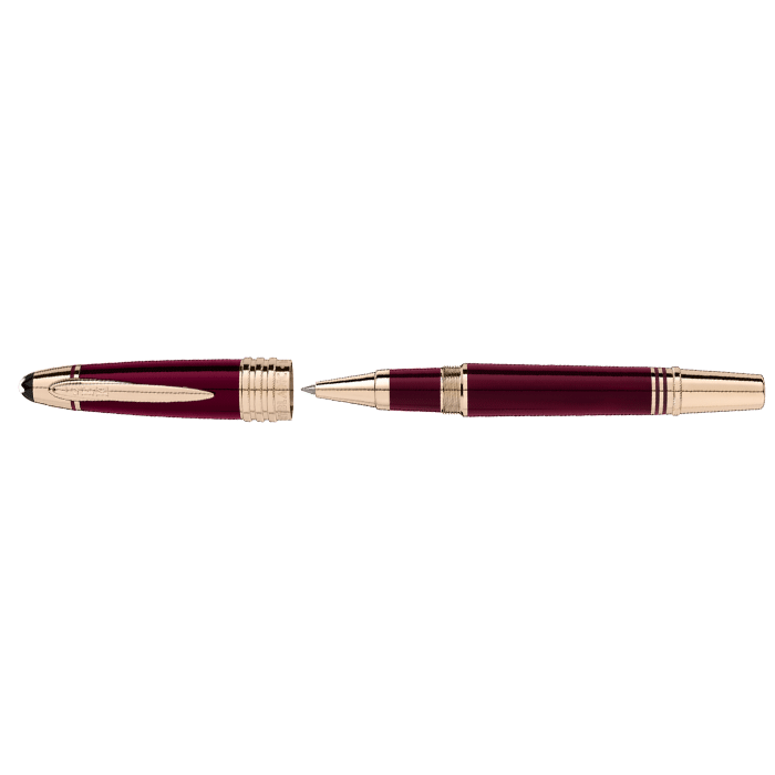 John F. Kennedy Special Edition Burgundy rollerball * Montblanc Great Characters