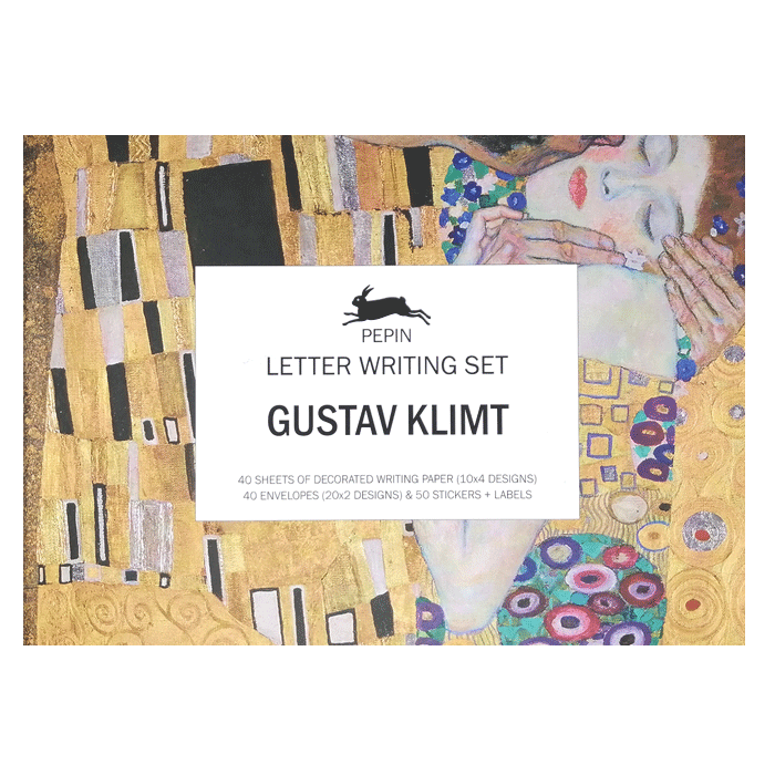 LW97 Gustav Klimt * Letter writing set * The Pepin Press
