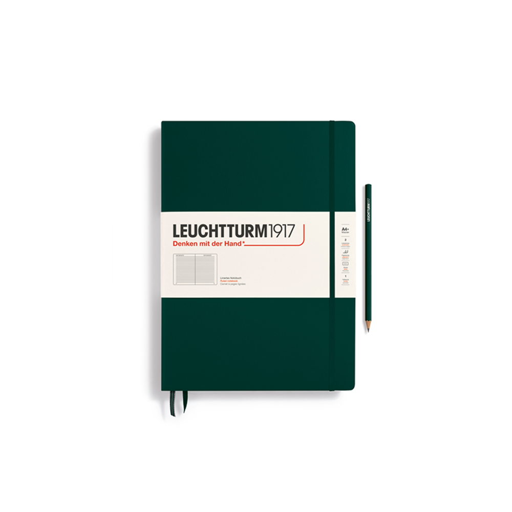Notebook Master A4+ Forest Green * Leuchtturm1917