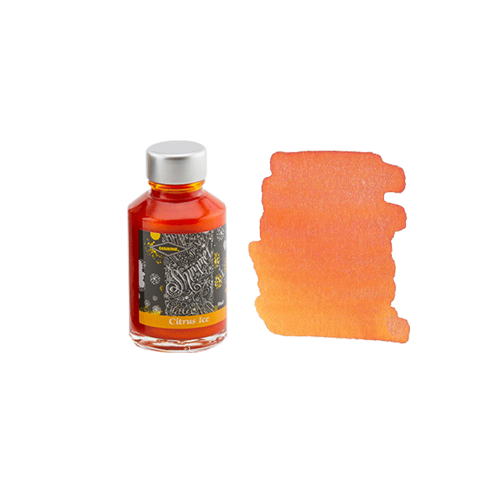 Citrus Ice shimmer ink * Diamine