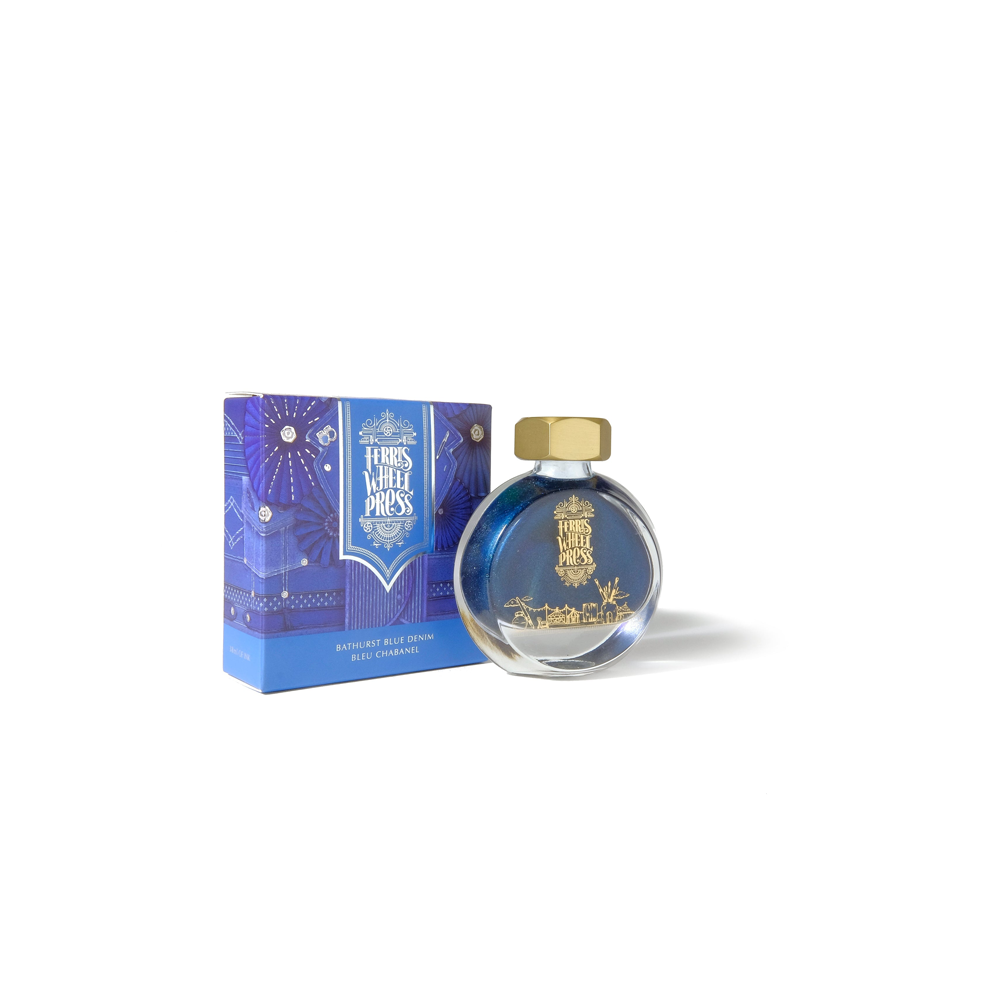 Bathhurst Blue, ink 38ml * Ferris Wheel Press