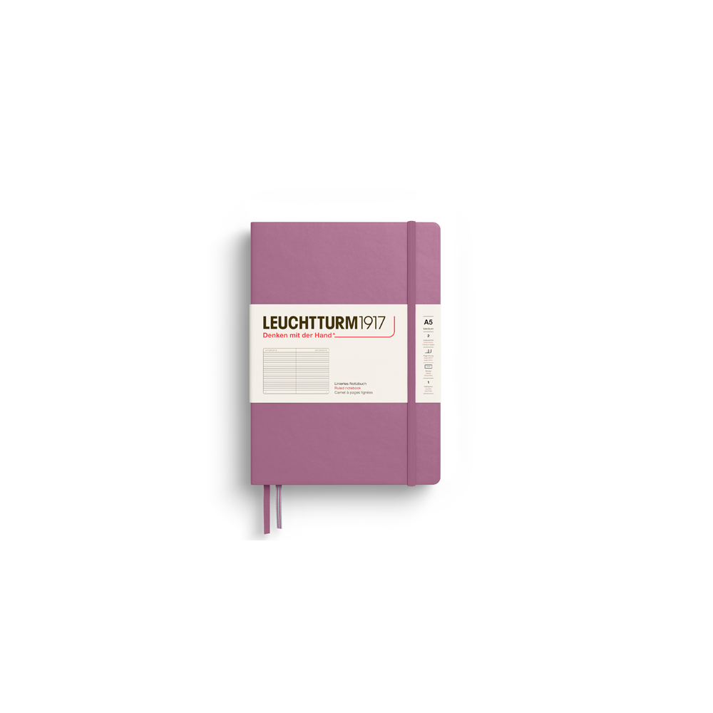 Notitieboek A5, Hardcover, Dusty Rose * Leuchtturm1917