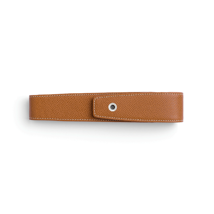 Pen pouch Epsom Cognac 1