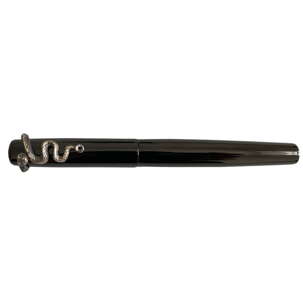 NEO. Kuro-roiro Neo-Standard fountain pen, Fumigated Snake clip * Nakaya