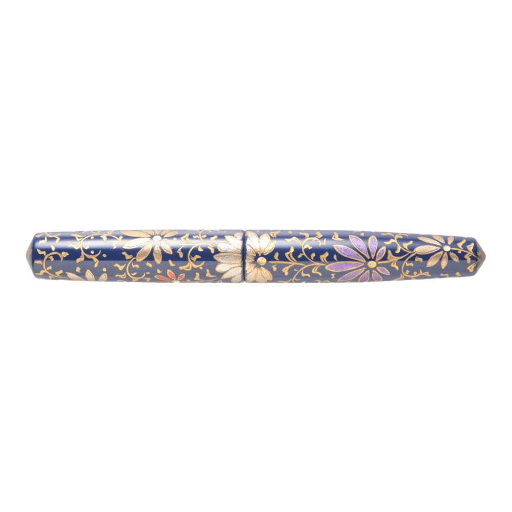 Cpic. Chinkin Palmet Kikyo, Cigar Piccolo fountain pen * Nakaya Chinkin