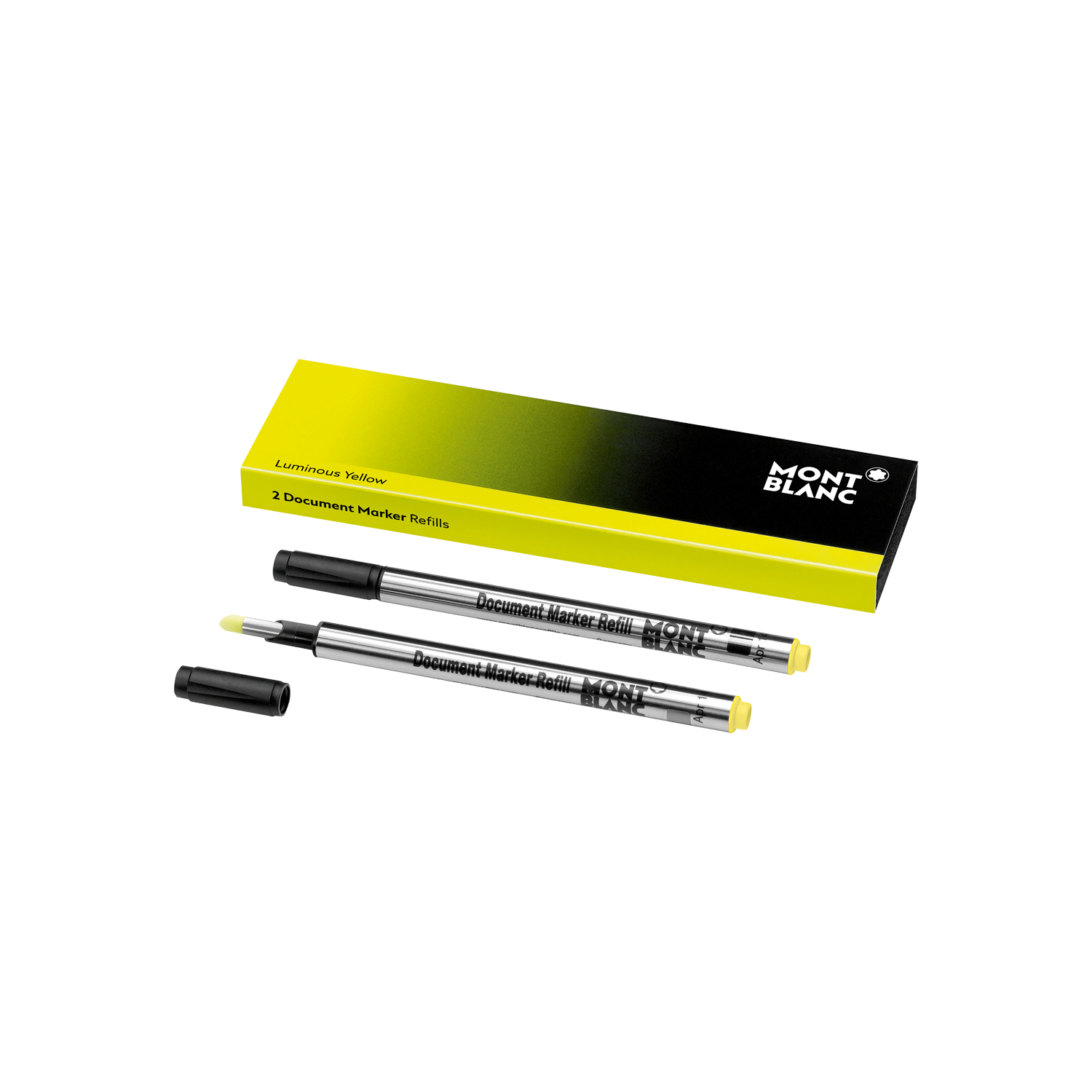 Document Marker Luminous Yellow LeGrand roller refills * Montblanc