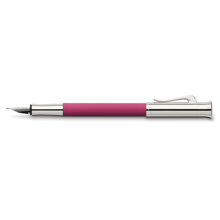 Guilloche Electric Pink fountain pen * Graf von Faber-Castell