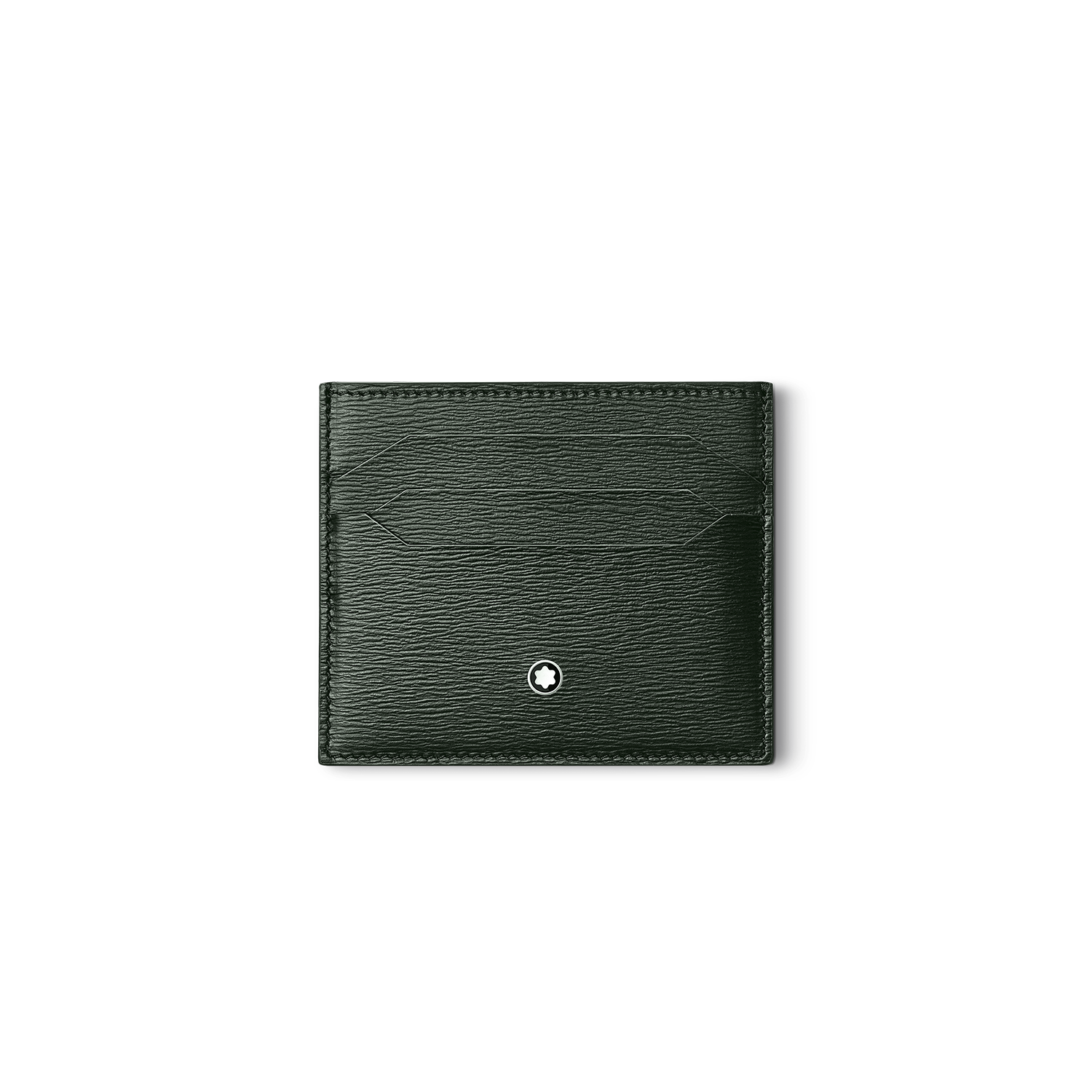 MST4810 Kredietkaartenhouder, deep forest groen * 129254 * Montblanc leather