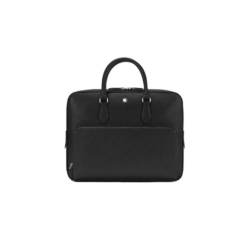 Sartorial document case medium, black 130271 * Montblanc Lederwaren