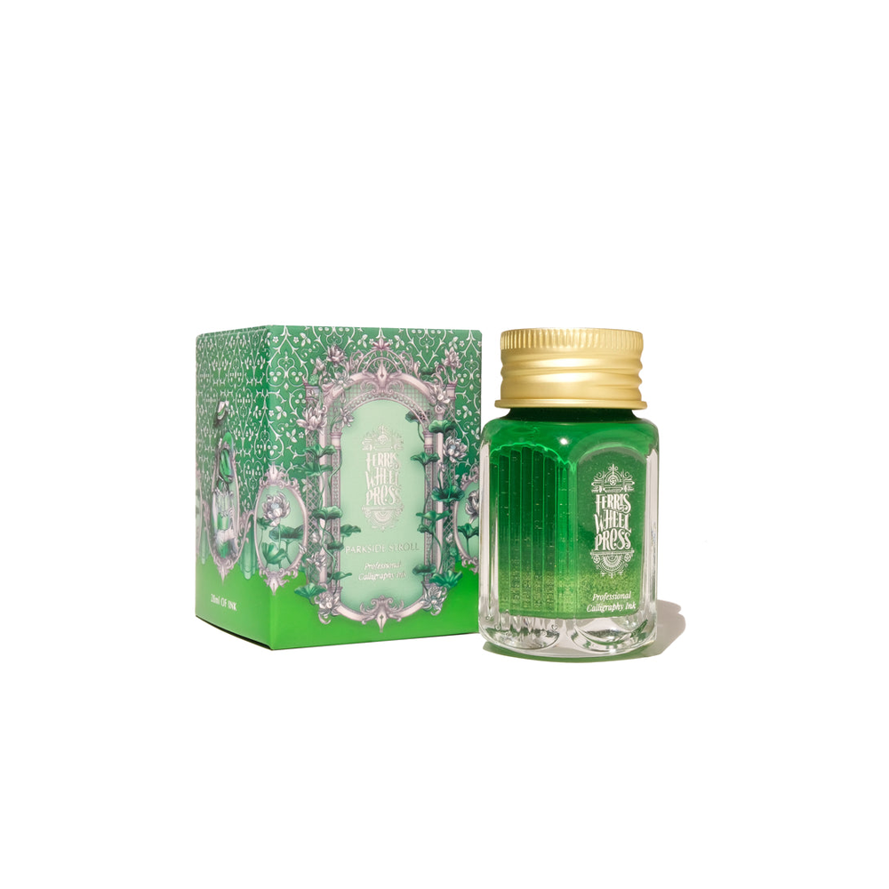 Parkside Stroll, calligraphy ink 28ml * Ferris Wheel Press