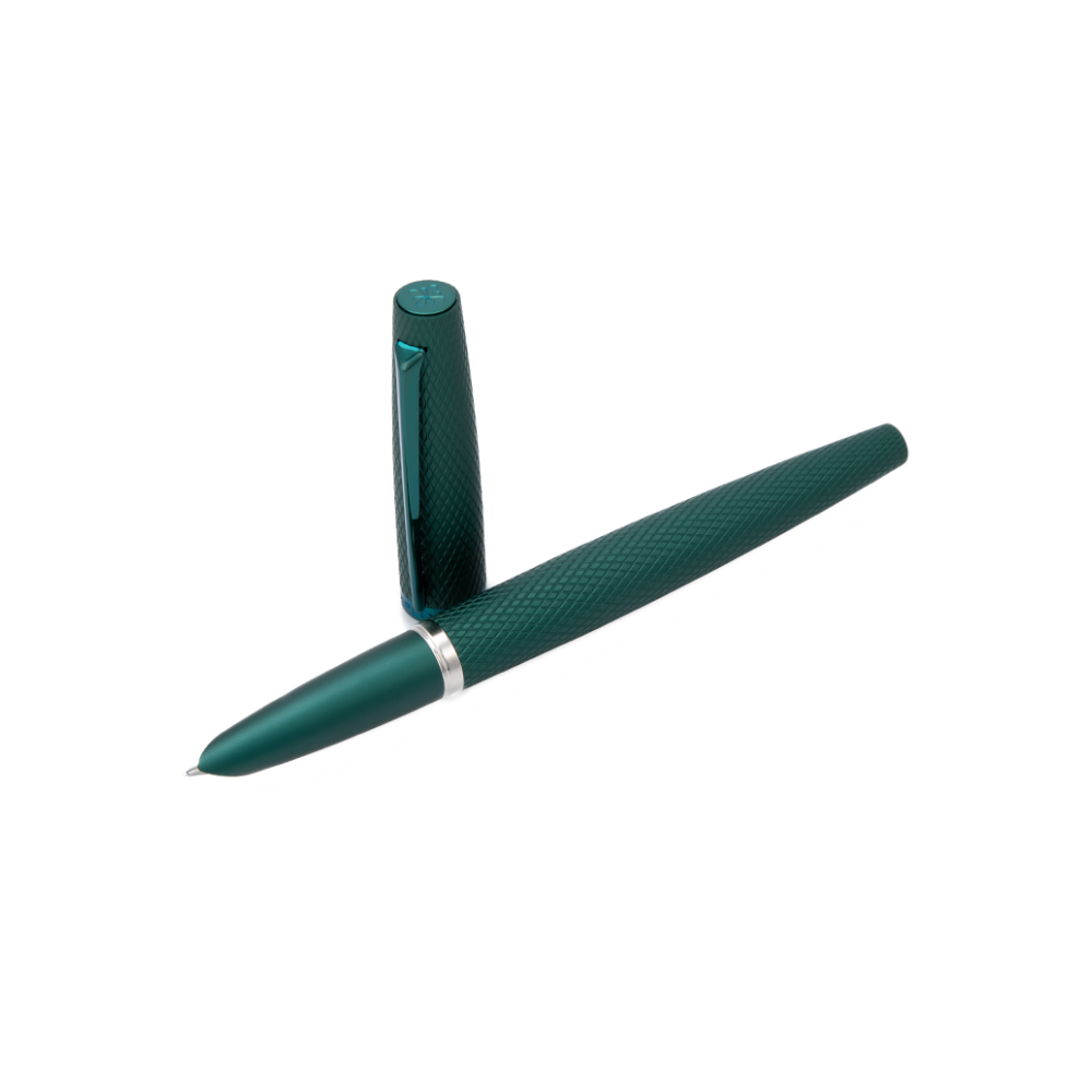 Viper Green Guilloche Vulpen * Diplomat