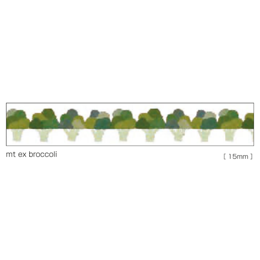 P189 * Broccoli * MT masking tape