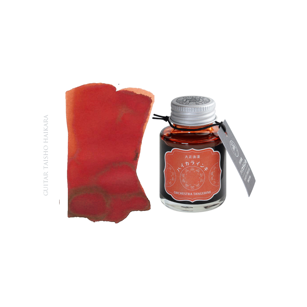 Orchestra Tangerine Teranishi Guitar Taisho Roman Haikara Inkt * Teranishi Chemical Industry 
