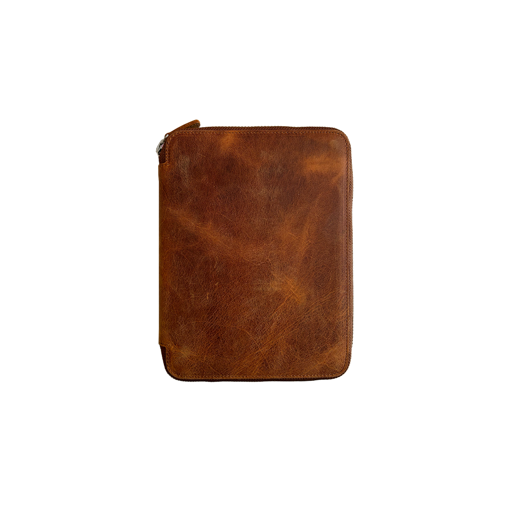 20 Pen Crazy Horse Brown Pen Case * Galen Leather