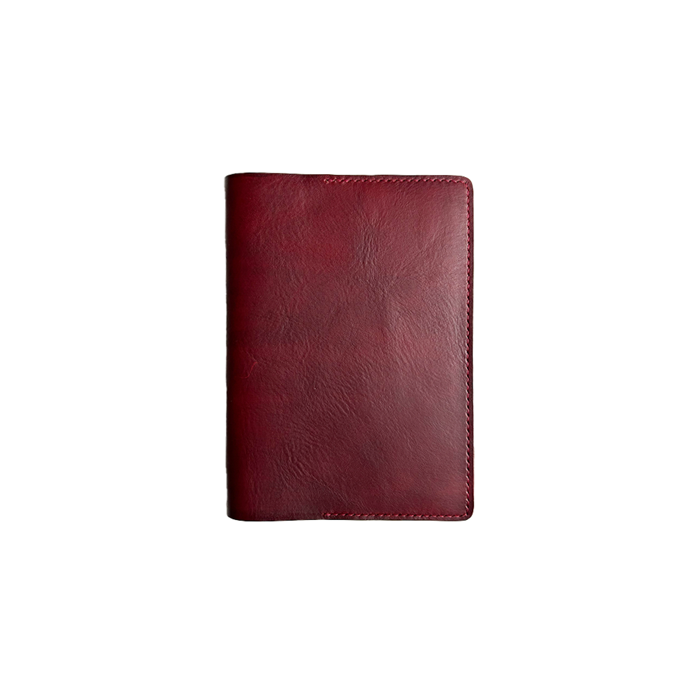35TM Berry/Plum Sakura Leather Book Cover * Kron