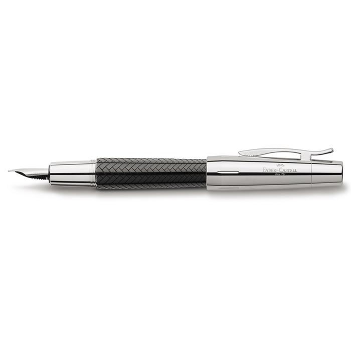 E-motion Parquet black fountain pen * Faber-Castell