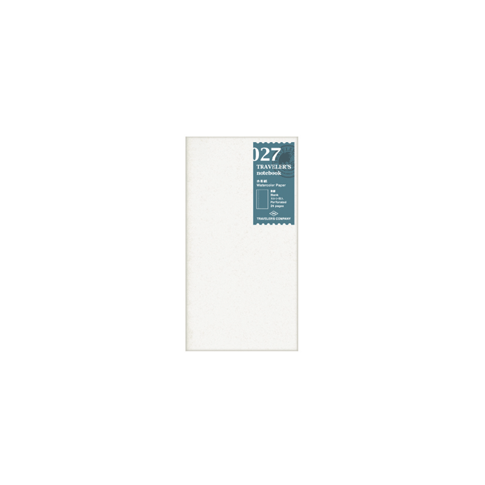 027 - Watercolor Paper * regular * Traveler's Company